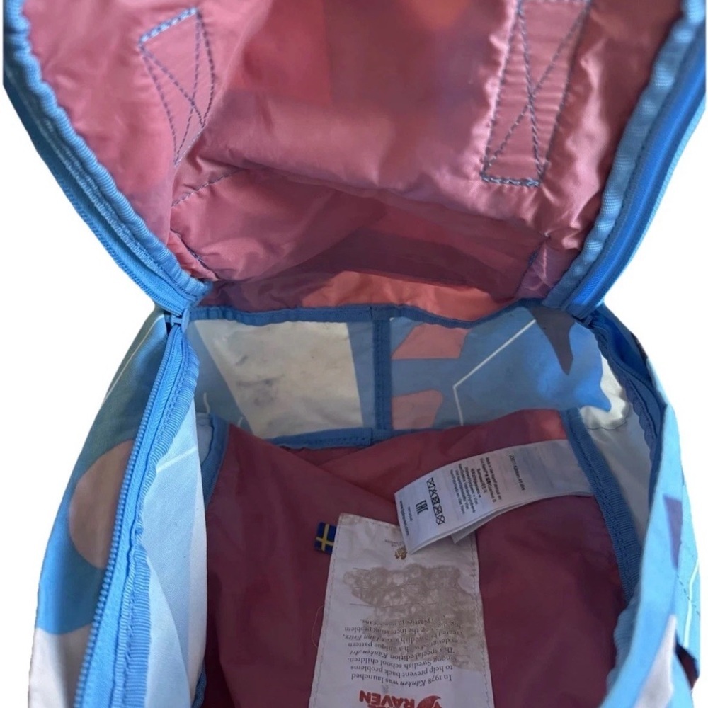 Fjällräven Kånken Mini Backpack Ocean Special Edition Unisex - Picture 7 of 8